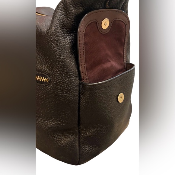 Coach Pennie Black Leather Shoulder Bag - Picture 4 of 10